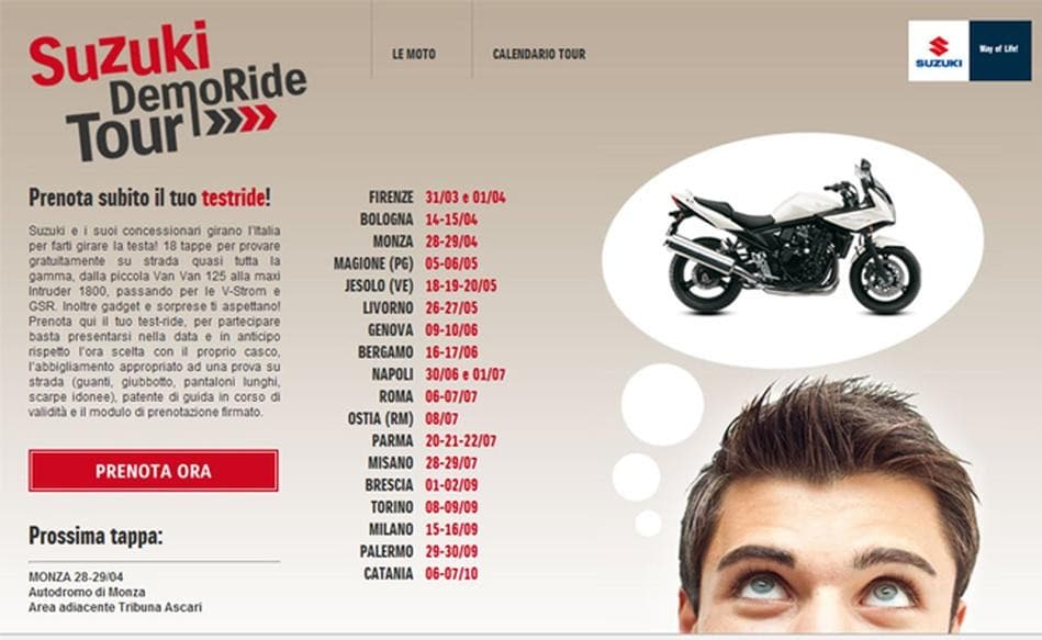 Week-end di emozioni targate Suzuki