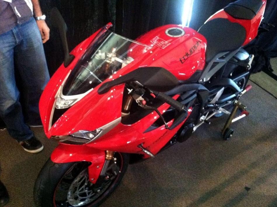 Triumph Daytona, è questa la 2013?