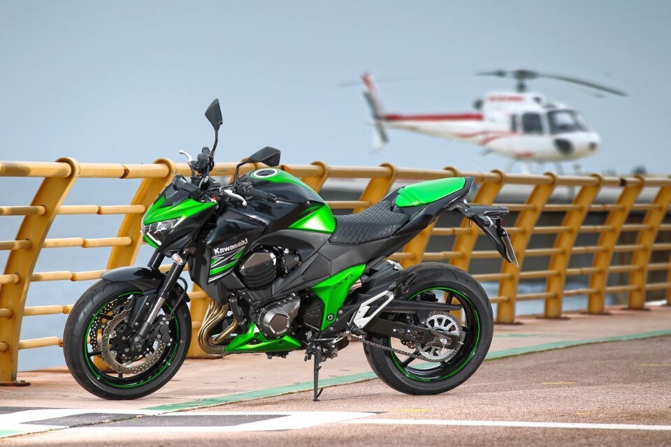 Kawasaki Z800, la strada è il suo habitat