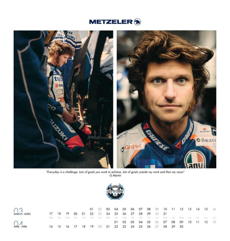 The road to Legend: il calendario Metzeler 2014