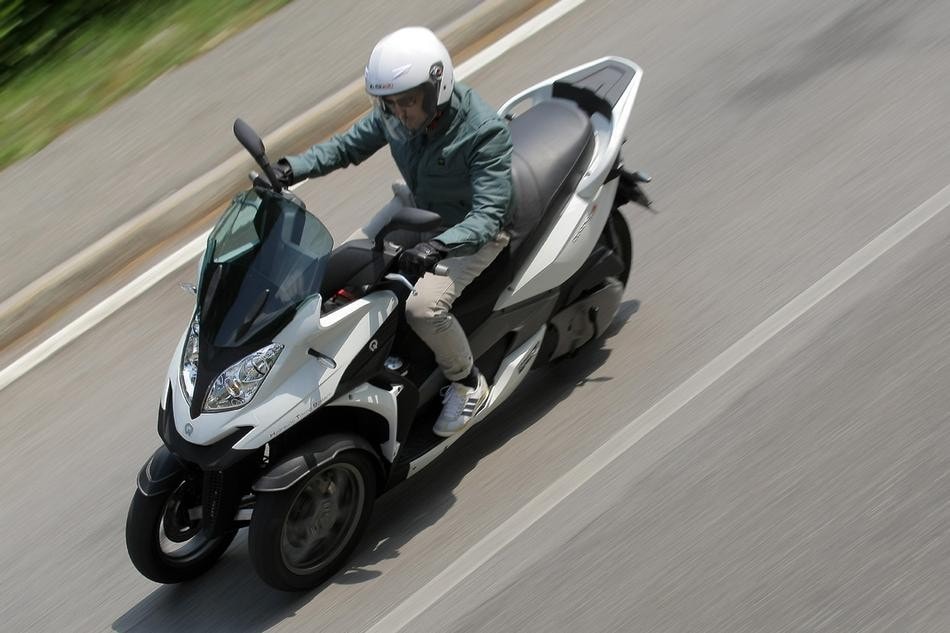 Quadro 350S in prova a Torino