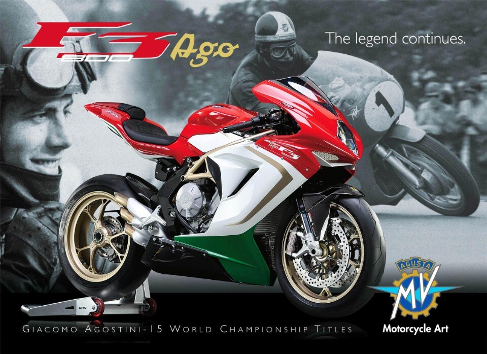 MV Agusta: arriva la F3 800 Ago
