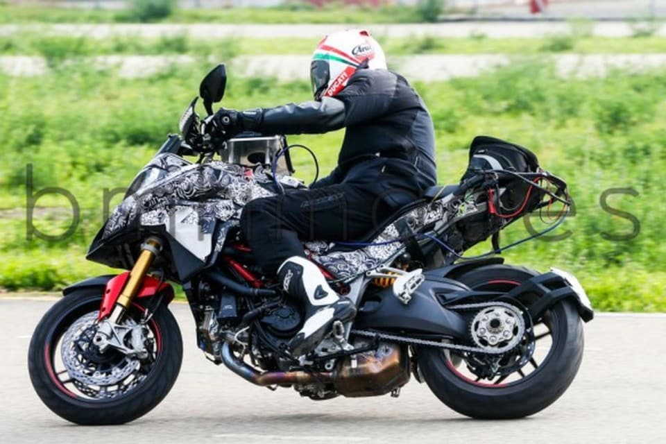 Beccata la nuova Multistrada 1200