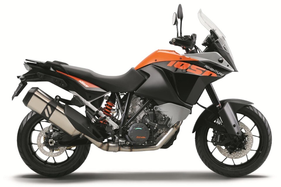 La KTM 1050 Adventure in prima mondiale