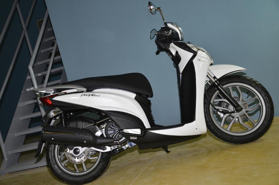 Kymco People One DD: ruote alte da città