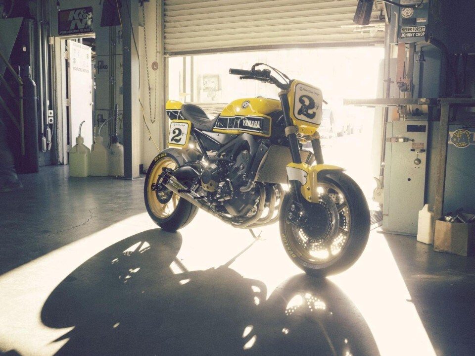 Yamaha Faster Wasp, una special da dirt track