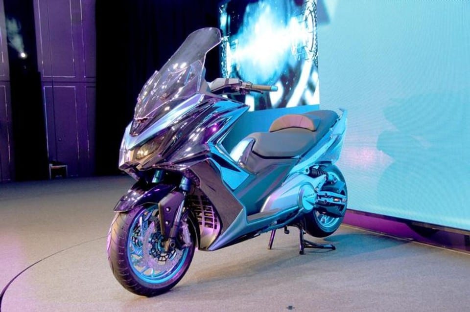 Kymco: il K50 concept parla italiano