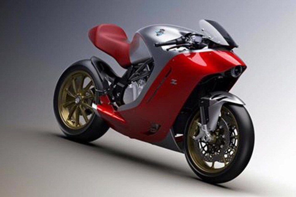 MV Agusta F4 Zagato, la prima foto