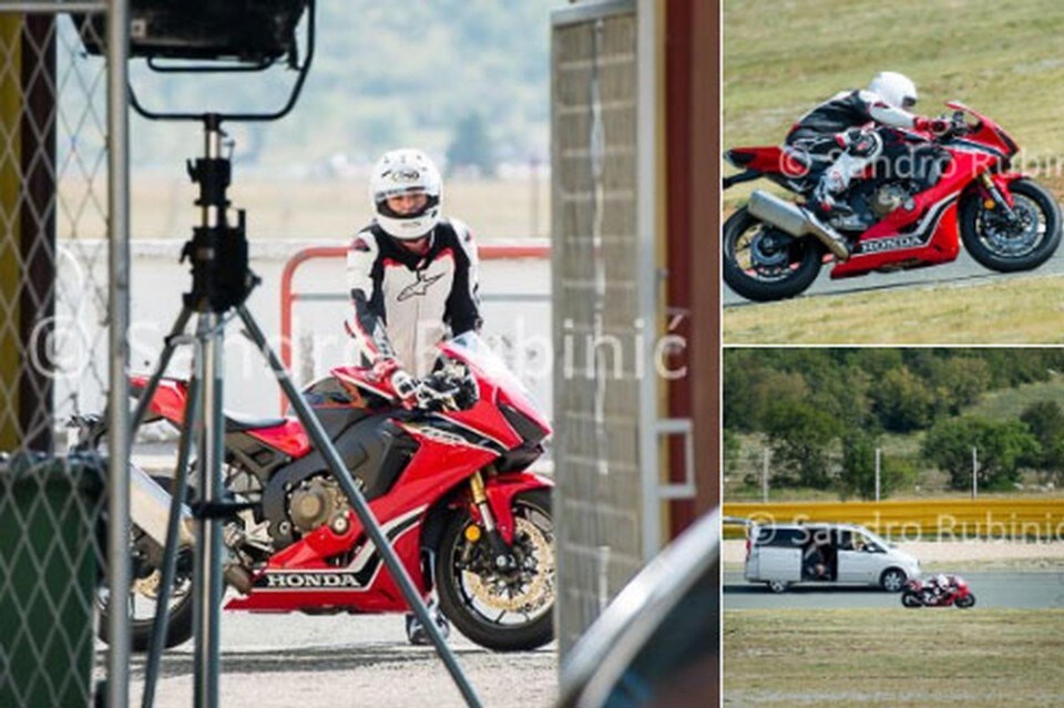 Honda CBR1000RR 2017, ecco le prime foto