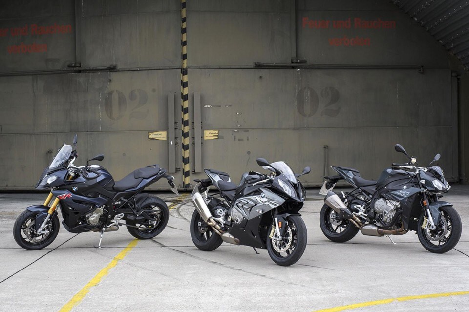 Intermot 2016: BMW S 1000 R, RR e XR