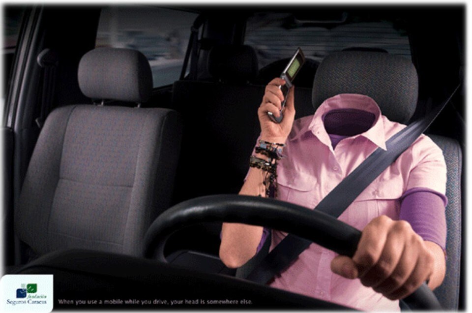 Smartphone al volante: rischio sottovalutato!