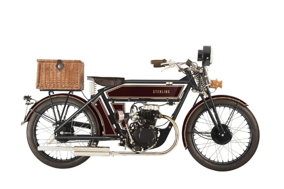 Sterling Autocycle, le belle moto di una volta