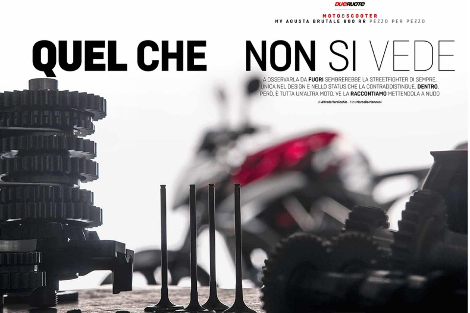 Pezzo per pezzo, scopriamo la MV Agusta Brutale RR