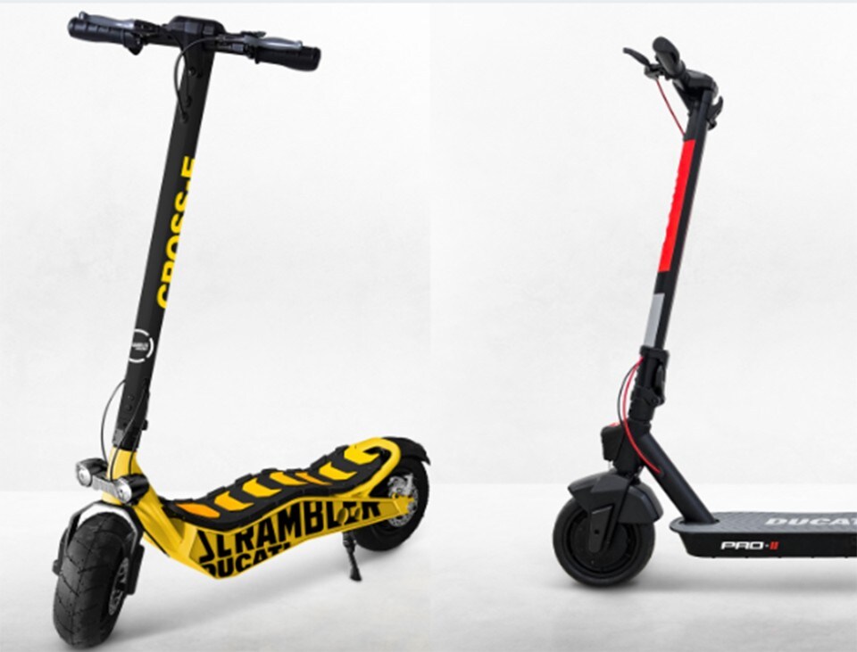 Ducati: arrivano i monopattini (e non solo!)
