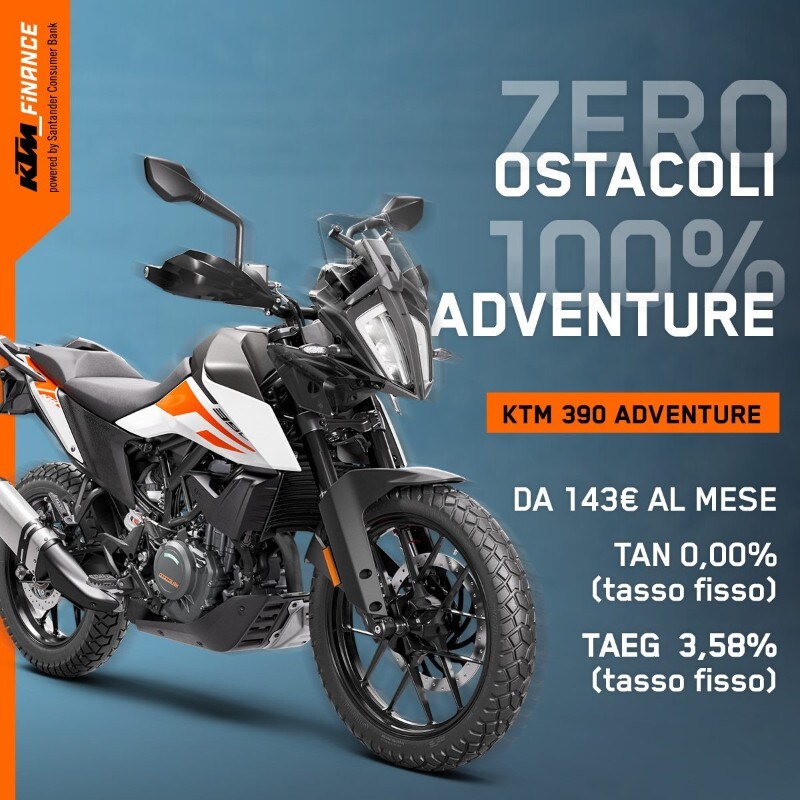 KTM lancia la promozione “Zero Ostacoli”