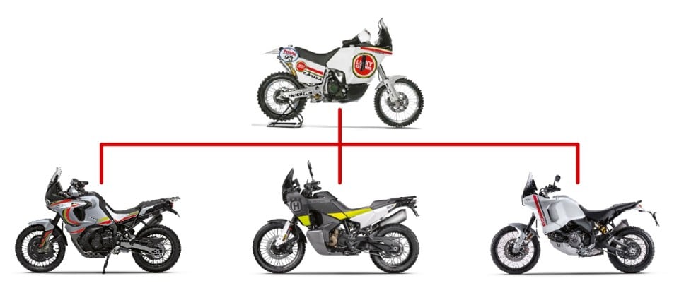 Qual è l'erede della CAGIVA Elefant? 
