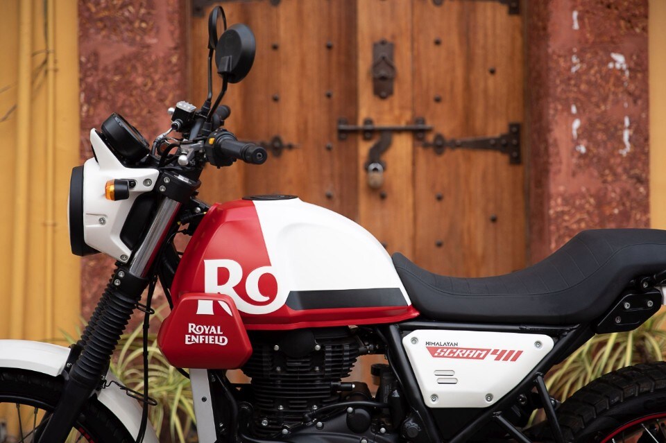 Royal Enfield lancia la SCRAM 411, la Adventure-crossover urbana