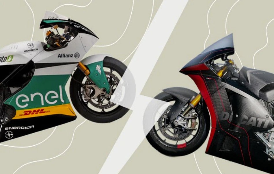 Ducati MotoE: i dettagli del prototipo e le differenze con la Energica