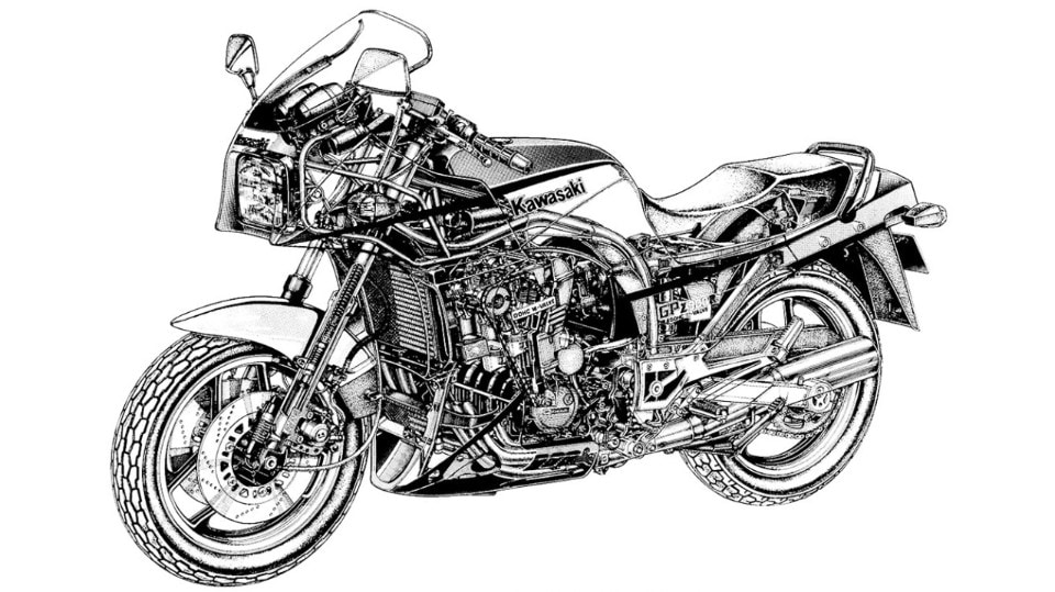 Kawasaki GPZ900R: la prima Ninja