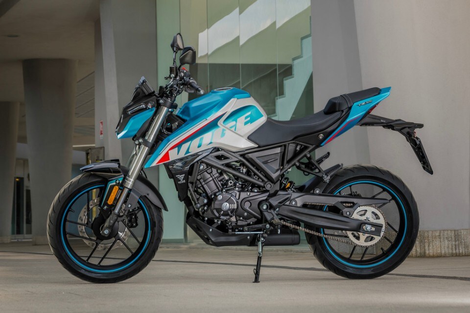 Nuova Voge Brivido 125R, la naked sportiva per sedicenni