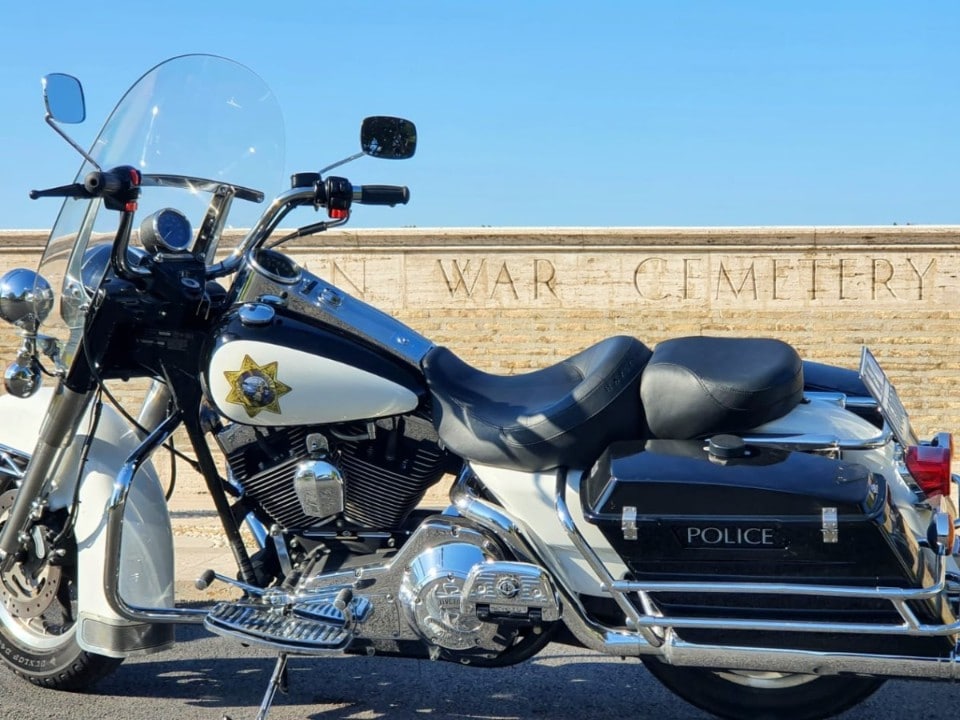 Le stranezze di Dueruote Annunci: una Harley-Davidson Road King della Polizia americana