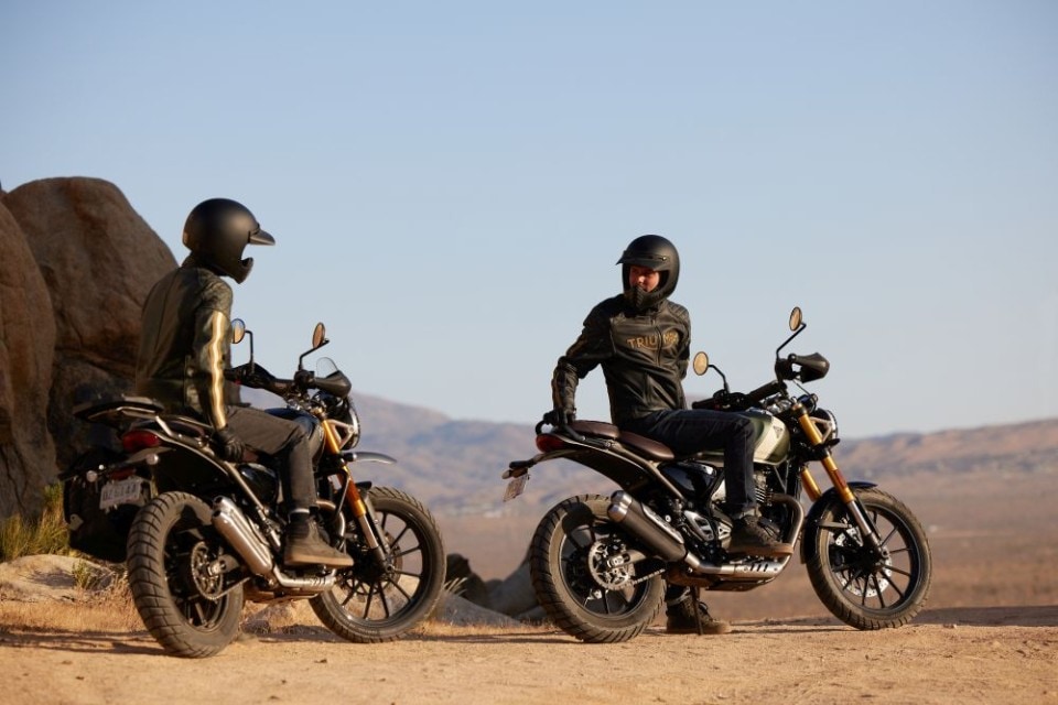 Ecco le Triumph Speed 400 e Scrambler 400. In vendita in Italia a inizio 2024
