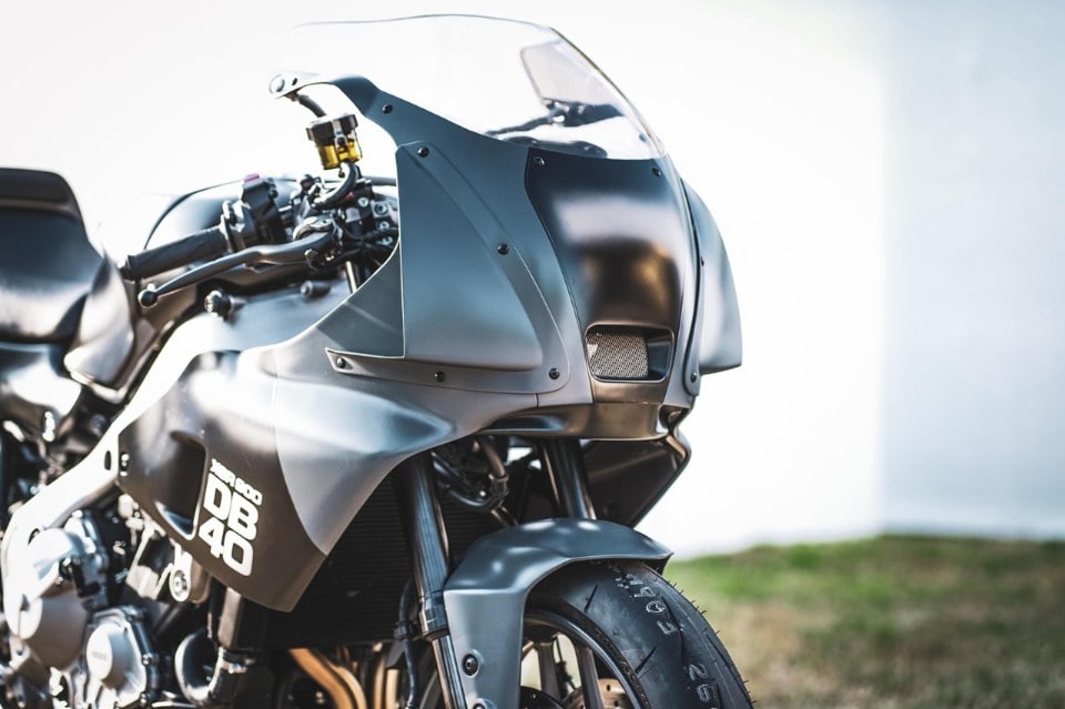 Yamaha XSR900 DB40 in anteprima a Goodwood 