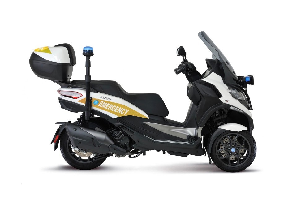 Piaggio rinnova l’Mp3 Life Support