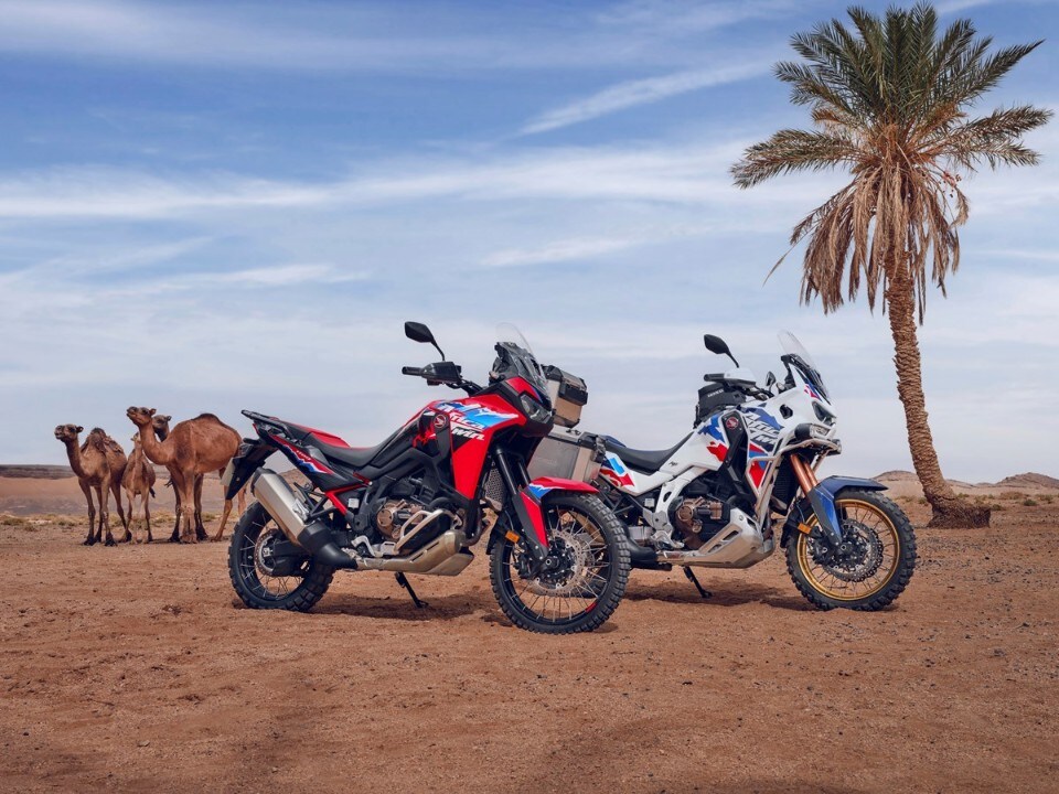 Nuove Honda Africa Twin 1100 2024: sulla Adventure Sports arriva il 19” anteriore