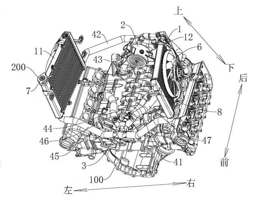 La Cina esagera: in arrivo un otto cilindri!