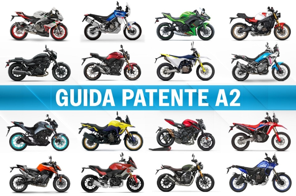 Guida patente A2: tutte le moto che puoi guidare a 18 anni