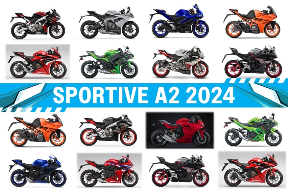 Tutte le sportive per chi ha la patente A2