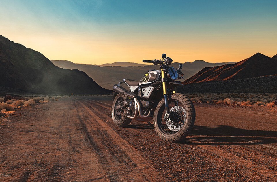 Ducati: a Londra in anteprima due concept di Scrambler