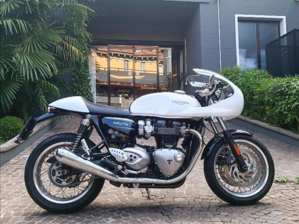 Triumph Thruxton 1200: gli esemplari usati su Dueruote Annunci