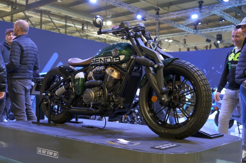 La moto più sorprendente di Eicma? Dalla Cina la Benda Napoleonbob 250!