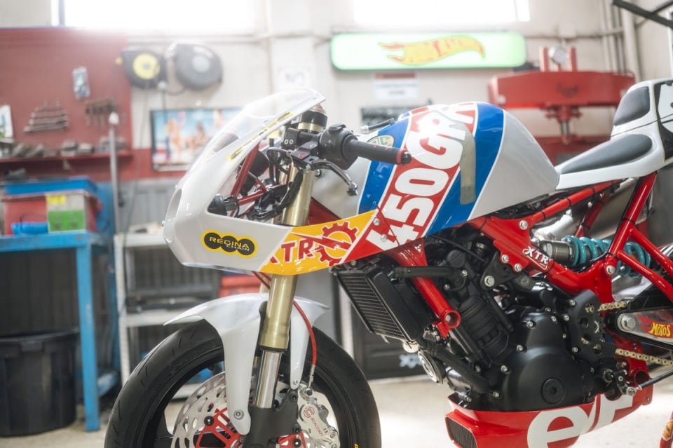 La riconoscete? E' una Royal Enfield Guerrilla 450!