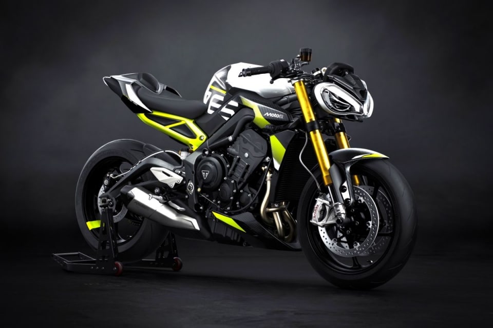 Nuove Triumph Street Triple RX e Moto2 Edition: sportive ed esclusive