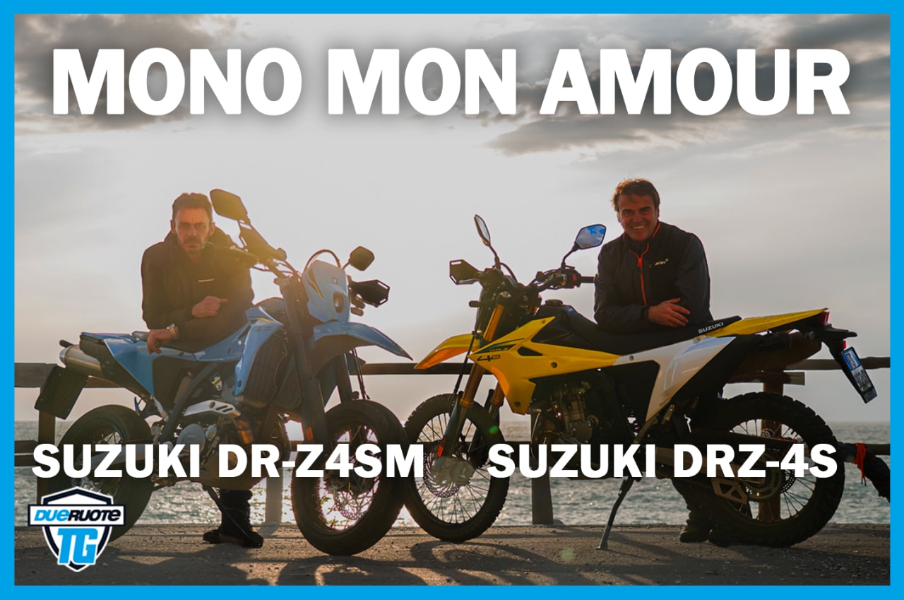 Suzuki DR-Z4 enduro e motard: godere ovunque! DueruoteTG #262