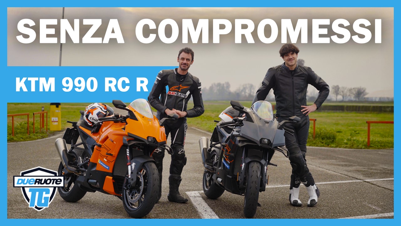 Test KTM 990 RC-R, prova Moto Guzzi V100 Mandello: DueruoteTG #264 