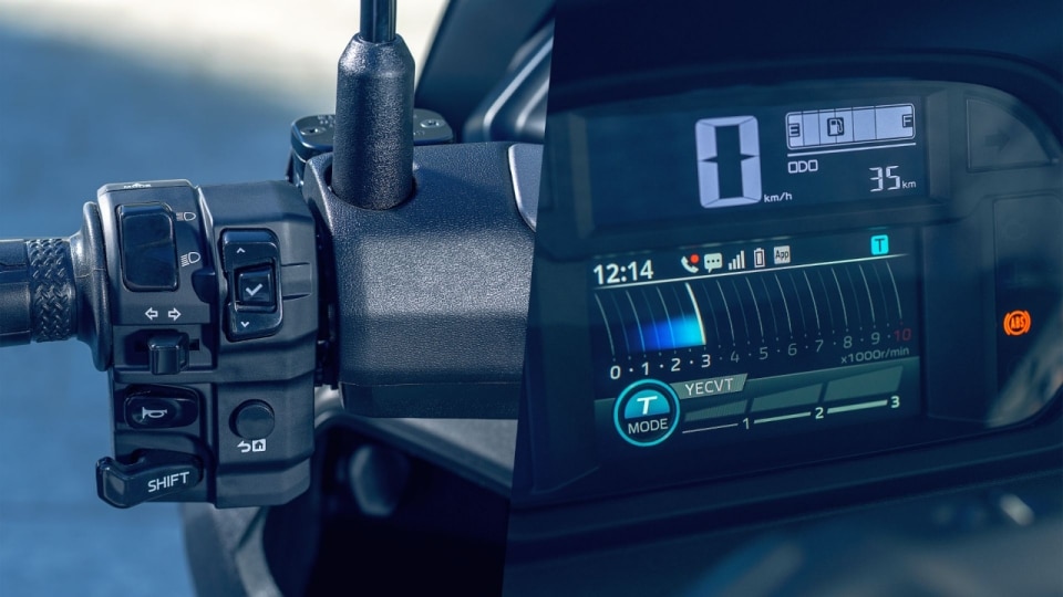 Yamaha NMAX 155 Tech Max: più prestazioni con la trasmissione elettronica