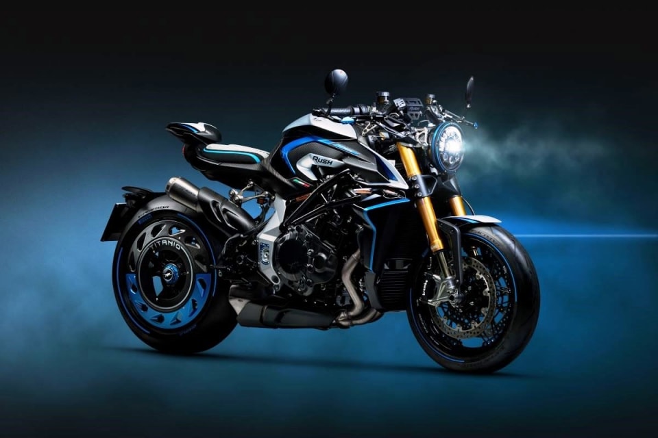 MV Agusta Rush Titanio, un sogno di metallo pregiato