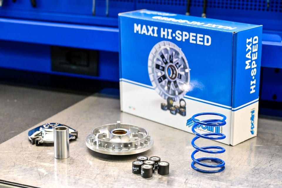 Kit variatore Polini Maxi HI-Speed: nuova linfa per il Kymco Agility S 125