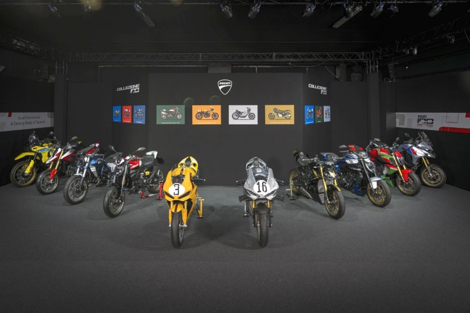 Ducati Collezione 100: tornano in chiave moderna 10 moto iconiche del suo passato
