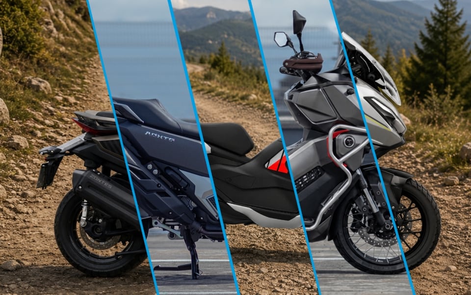 Scooter adventure 350-400: il confronto definitivo tra Honda, Zontes, Voge, Aprilia e SYM
