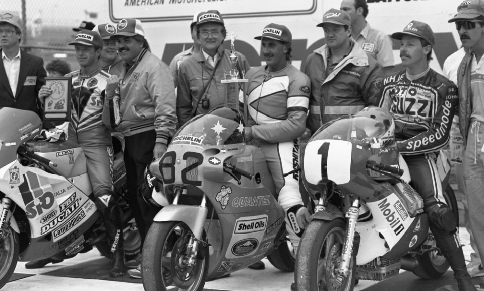 Quando la Formula 1 incontra le due ruote - la Quantel Cosworth Norton
