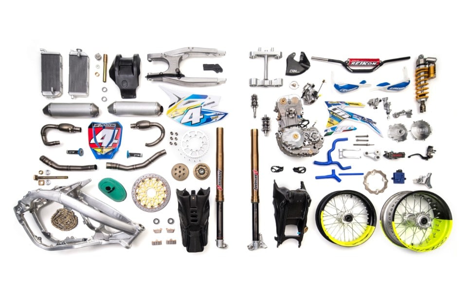 TM SMX 450 Fi Factory: pezzo per pezzo