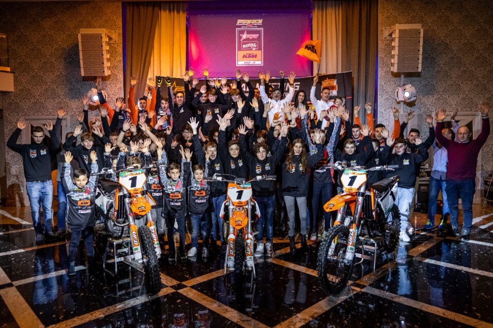Il Team Pardi Racing con KTM