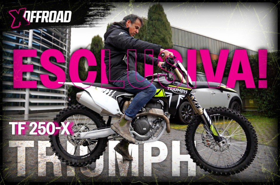 Triumph TF 250-X: tutti i segreti della prima cross inglese