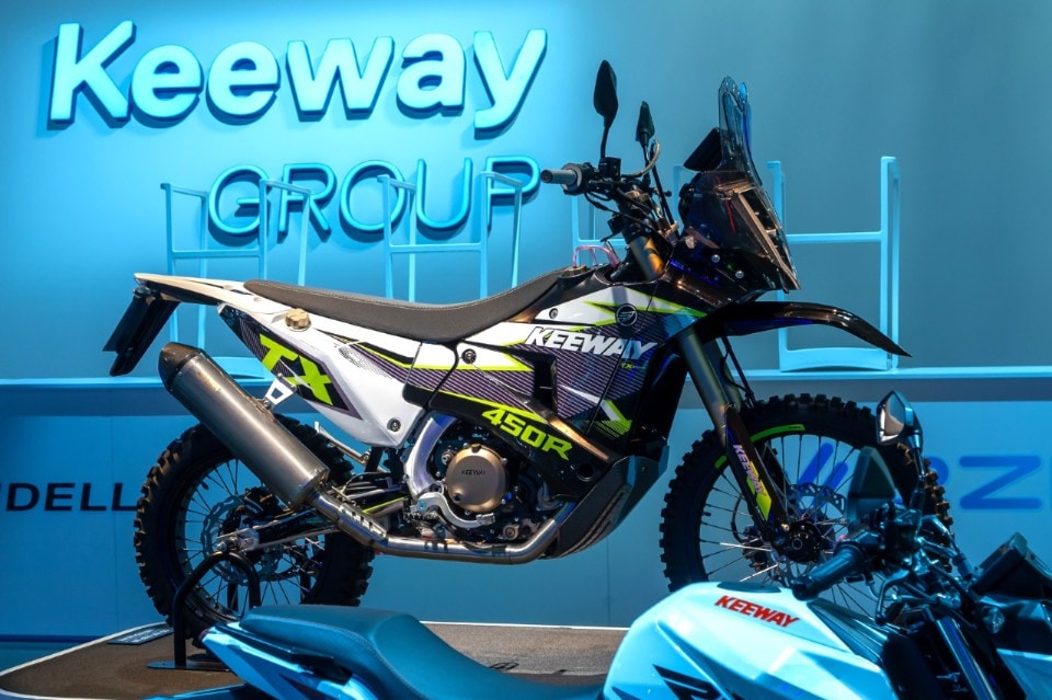 Keeway TX 450 R, l'alternativa