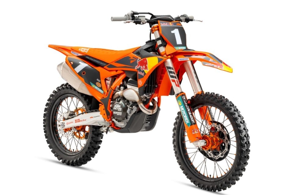 Novità KTM: ecco le SX-F Factory Edition 2025
